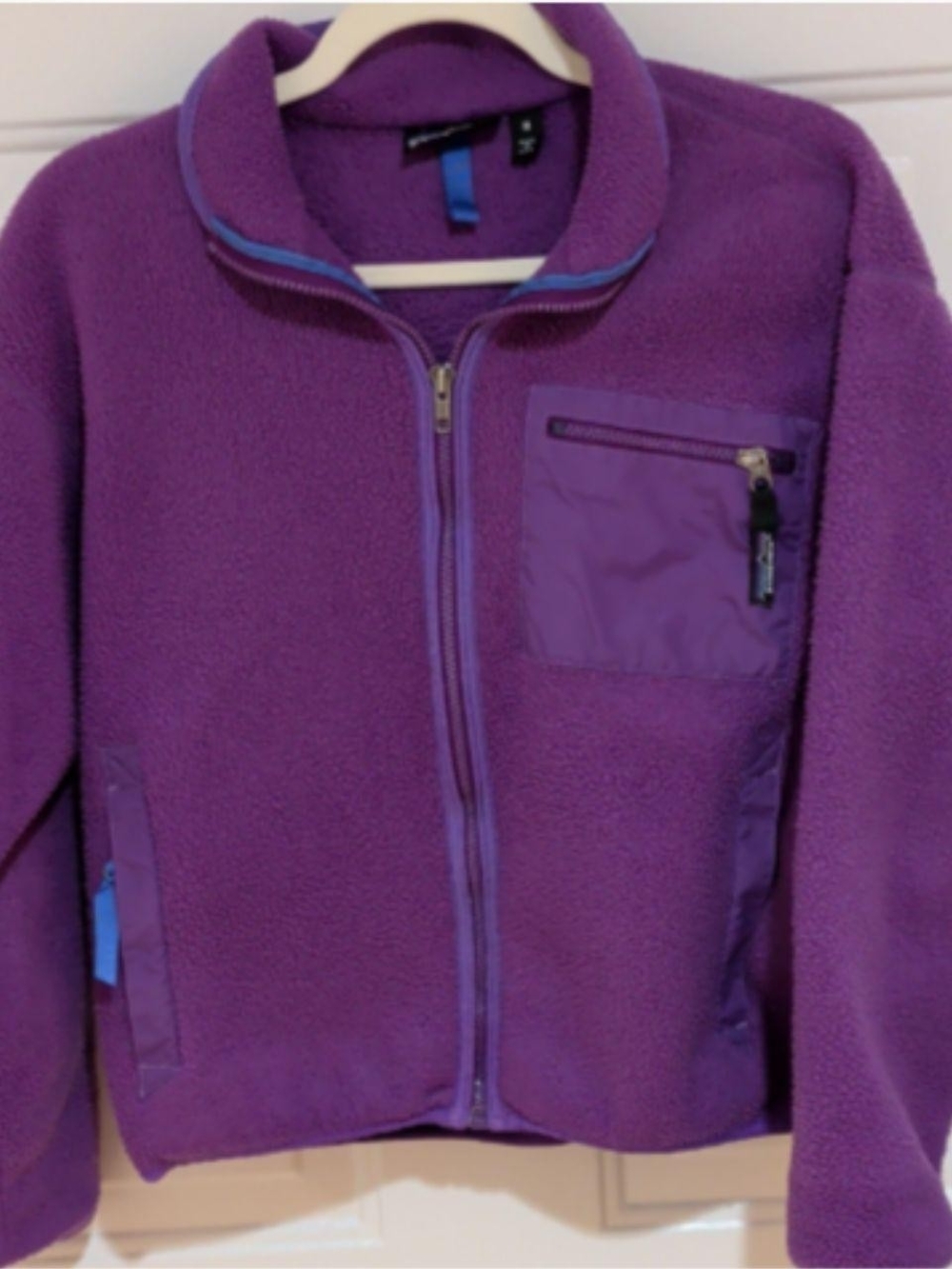 Patagonia 90s Synchilla Deep Pile Fleece Jacket Women's Size 8 / Medium USA Vtg